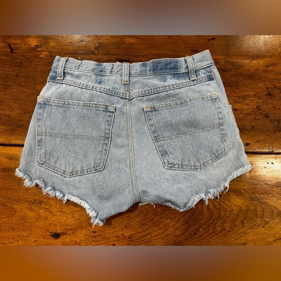 VINTAGE Wrangler - jean short - size 26 - Picture 3 of 3